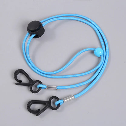 Hat Windproof Rope Color Elastic Thread Mask Rope Adjustable Lanyard Anti-lost Ear Hook Harness Woman Accessories Glasses Chain