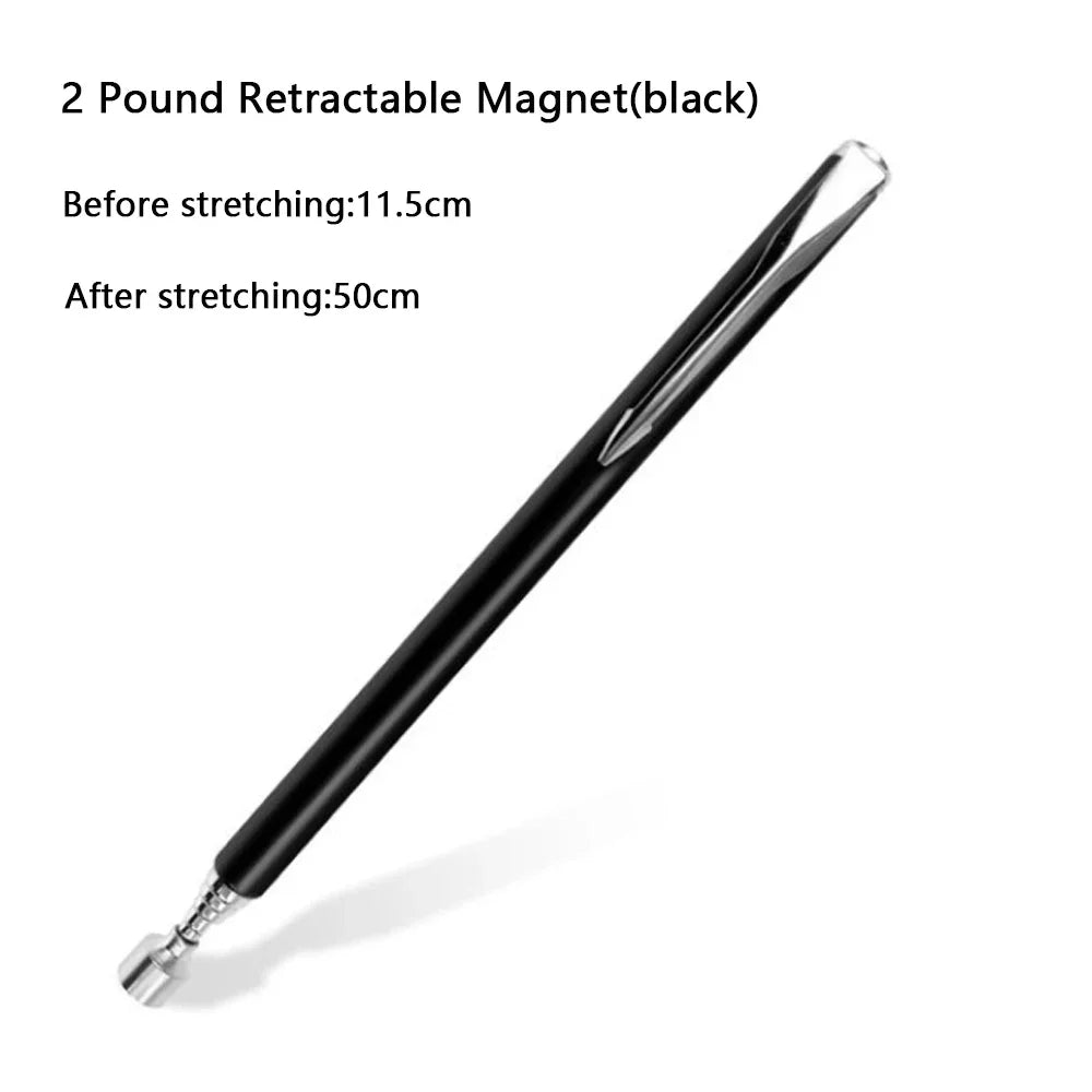 New Mini Portable Telescopic Magnetic Magnet Pen Handy Tool Capacity for Picking Up Nut Bolt Extendable Pickup Rod Stick