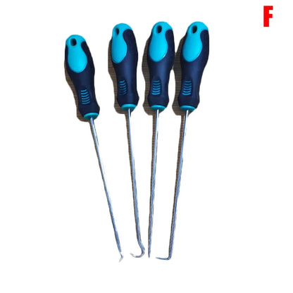 4Pcs/set Car Pick and Hook Set Gasket Puller Removing Repair Tools Screwdriver Set Car Oil Seal O-Ring Seal Auto Car Accessories