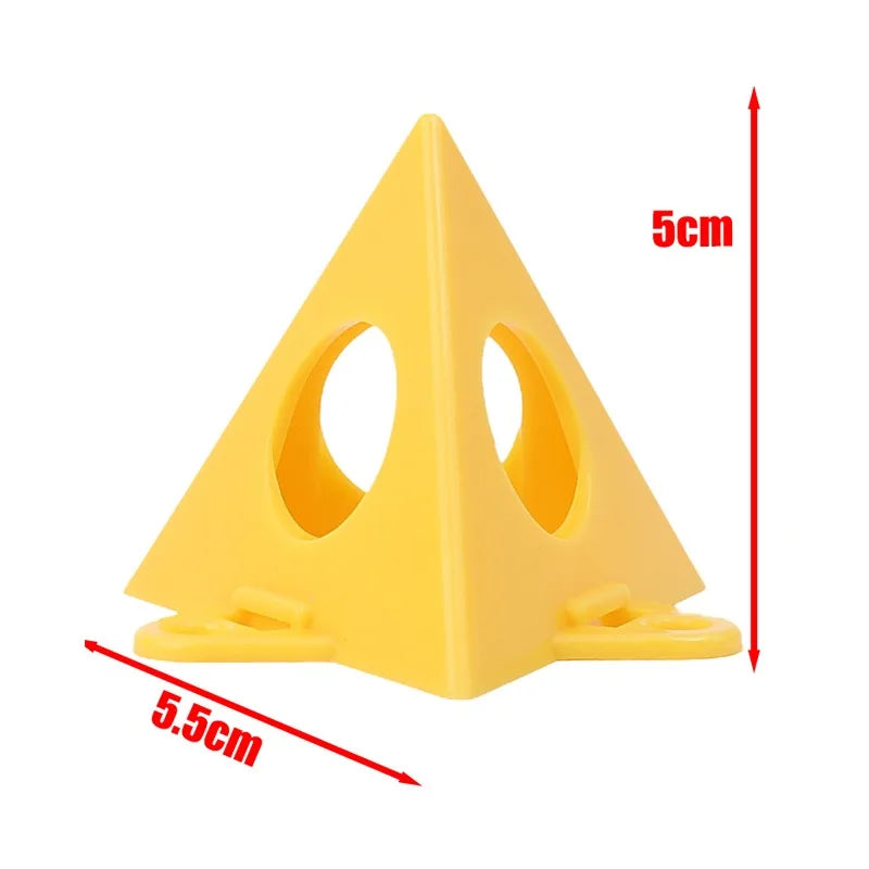 Mini Pyramid Support Frame Tripod Woodworking Paint Stands Triangular Spray Painting Brackets Cushion Block Auxiliary Tool Sets