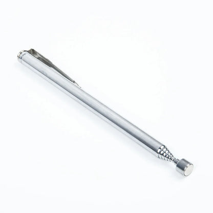 25.6" Pickup Tool For Car Magnetic Maintenance Pen Style Silver Stainless steel Telescopic Workshop Hot High Quality Useful