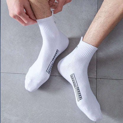 5 Pairs/Lot High Quality Men Ankle Socks Breathable Cotton Sports Mesh Casual Athletic Thin Cut Short Sokken Plus Size