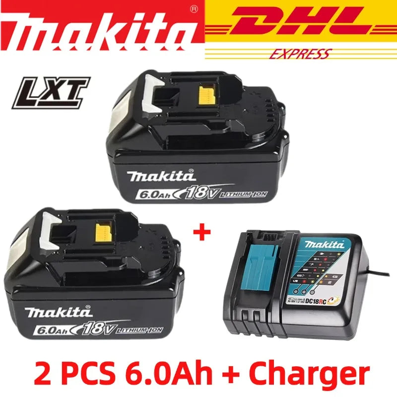 100% Genuine/Original Makita 18v 6.0Ah for Makita Tools Drill Battery Bl1850b BL1850 Bl1860 Bl 1860 Bl1830 Bl1815 Bl1840 LXT400