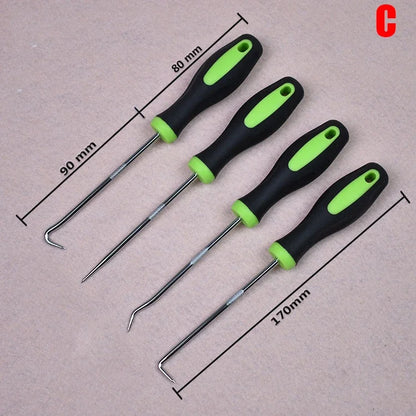 4Pcs/set Car Pick and Hook Set Gasket Puller Removing Repair Tools Screwdriver Set Car Oil Seal O-Ring Seal Auto Car Accessories