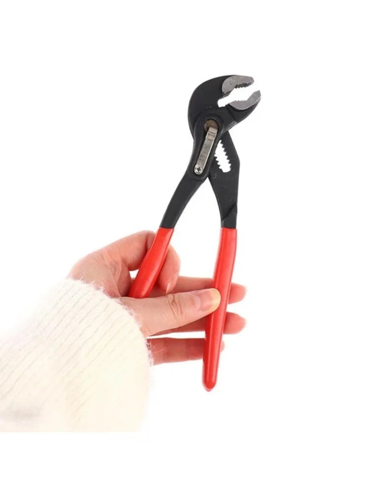 7/10/12 Inch Water Pump Pliers Quick-Release Plumbing Pliers Pipe Wrench Adjustable Water Pipe Clamp Pliers Household Hand Tools