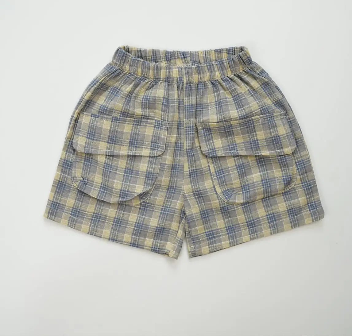 2024 New Arrival Summer Casual Toddler Shorts Baby Boy Plaid Short Pants All-match Cotton Comfortable Loose Kid Girl Shorts