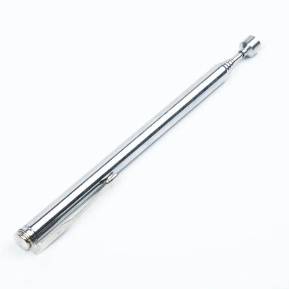 25.6" Pickup Tool For Car Magnetic Maintenance Pen Style Silver Stainless steel Telescopic Workshop Hot High Quality Useful