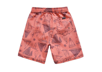 3-15Y Summer Boy Shorts Beach Swimming Shorts Fast Dry Baby Boys Shorts Children Clothing Pants Swimwear Trunk Plus Size