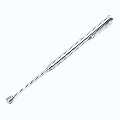 25.6" Pickup Tool For Car Magnetic Maintenance Pen Style Silver Stainless steel Telescopic Workshop Hot High Quality Useful