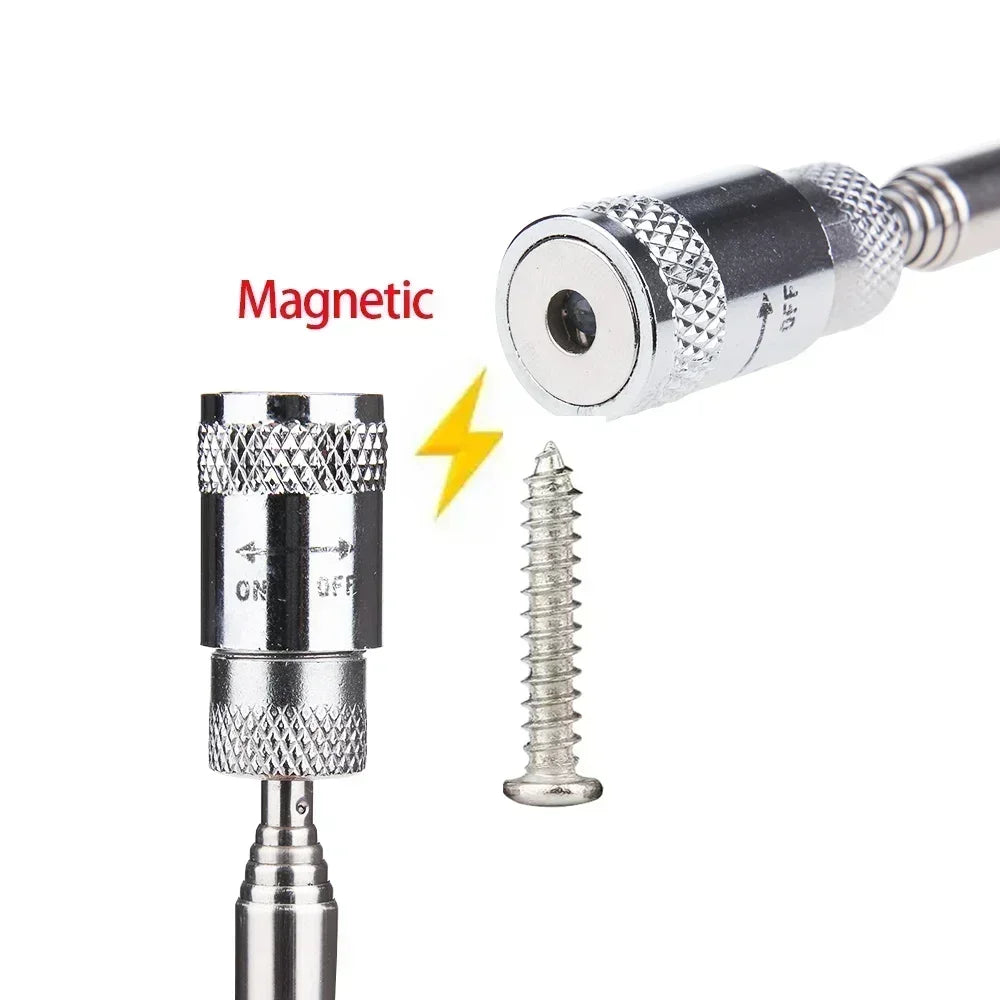 Mini Portable Telescopic Magnetic Magnet Pen Handy Tool Capacity For Picking Up Nut Bolt Extendable Pickup Rod Stick