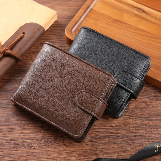 Vintage Leather Mens Wallets Cow Leather Solid Sample Style Zipper&Hasp Purse Card Holders Famous Brand High Quality Male Wallet