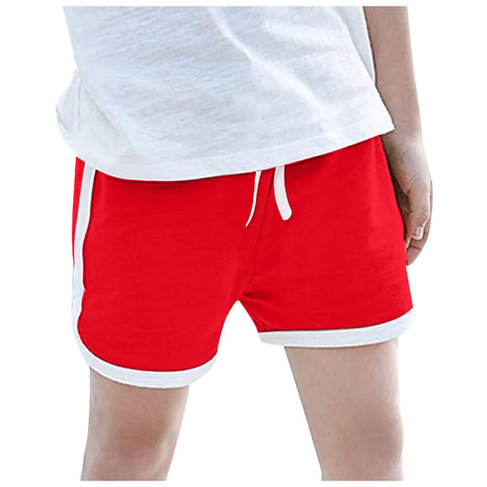 Summer Toddler Boys Girls Solid Sport Shorts Kids Beach Shorts Girls Clothes Under 5