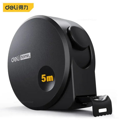 Xiaomi Deli 3/5M Black Steel Material Measuring Tape Measure Drop Resistant Wear Resistant Thickened Portable Measuring Tools