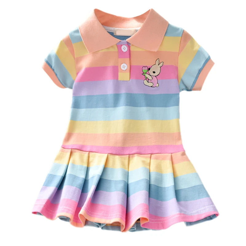 New Girl Dress Children Dresses Kids Clothes Fashion toddler Baby Clothing Spring Summer Gilrs Dress