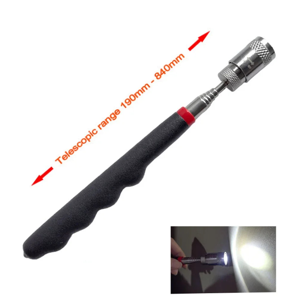 New Mini Portable Telescopic Magnetic Magnet Pen Handy Tool Capacity for Picking Up Nut Bolt Extendable Pickup Rod Stick