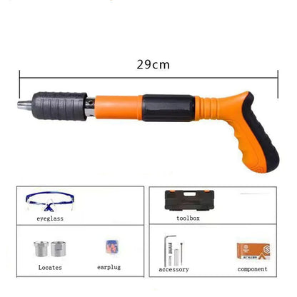 2023 Handheld Powerful Concrete Nail Gun，Dedicated Mini Cannon Nailer，Wall Concrete Nail Gun，Flooring Roofing Framing Palm Gun