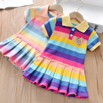 New Girl Dress Children Dresses Kids Clothes Fashion toddler Baby Clothing Spring Summer Gilrs Dress