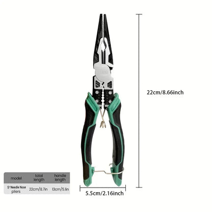 Multifunctional Diagonal Pliers Hardware Wire Cutters Professional Electrician Anti Slip Durable Universal Repair Tools Pliers