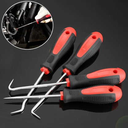 4Pcs/set Car Pick and Hook Set Gasket Puller Removing Repair Tools Screwdriver Set Car Oil Seal O-Ring Seal Auto Car Accessories