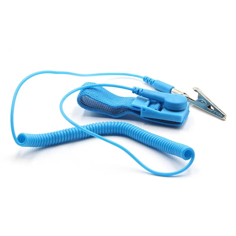 Antistatic Anti Static ESD Wristband Wrist Strap Cordless Wireless Clip Discharge Cables For Electronics Repair Work Tools