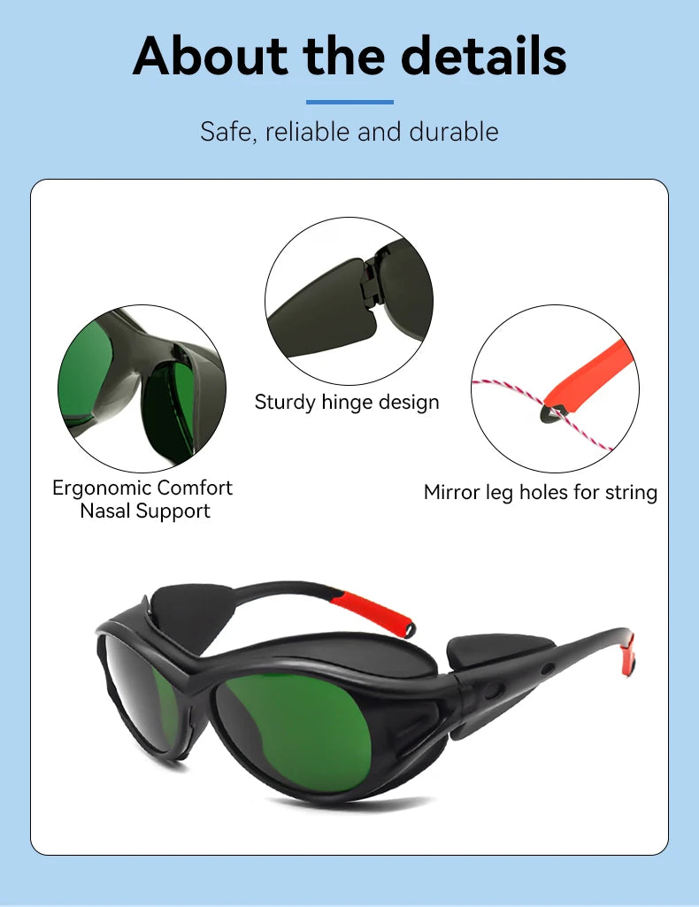 Laser protective glasses