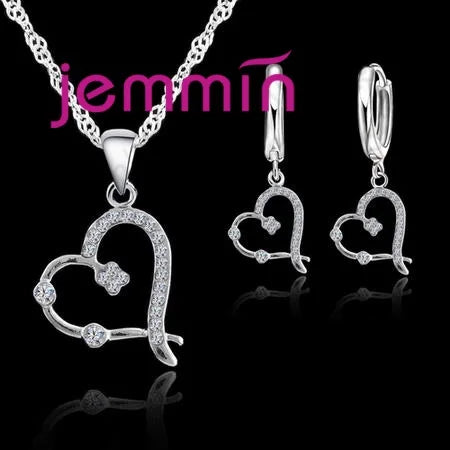 Super Deal Genuine 925 Streling Silver Jewelry Sets Women Girls Wedding Party Fine Jewelry Accessory Multiple Style