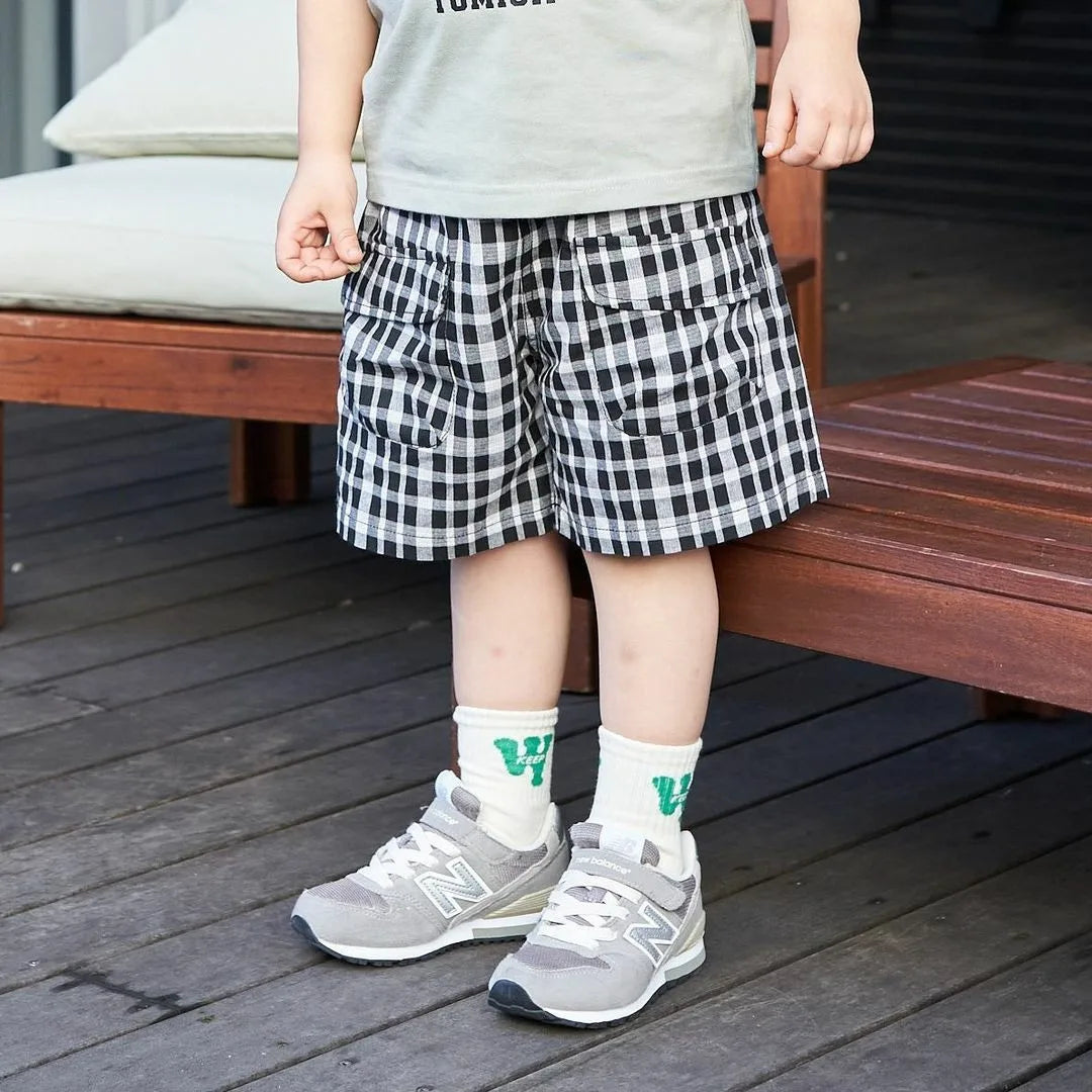 2024 New Arrival Summer Casual Toddler Shorts Baby Boy Plaid Short Pants All-match Cotton Comfortable Loose Kid Girl Shorts