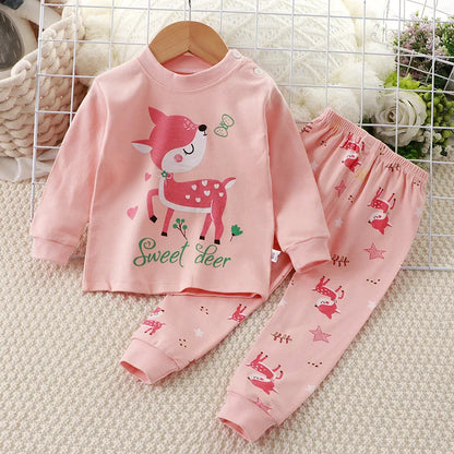 Spring Baby girls Clothes Sets cotton Toddler Girl cute Minnie Suits Baby Tops and pant Infant soft Newborn Sets