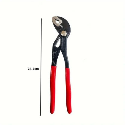 7/10/12 Inch Water Pump Pliers Quick-Release Plumbing Pliers Pipe Wrench Adjustable Water Pipe Clamp Pliers Household Hand Tools