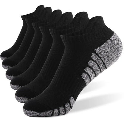 3pairs thickened towel bottom running socks mesh boat socks non-slip breathable sports socks Low cut Men's socks Women's socks