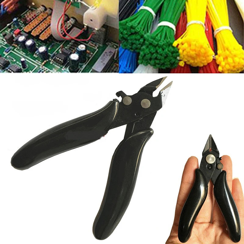 3.5 Inch Diagonal Mini Plier Wire Cutters Electronic Wire Cable Cutter Hand Tool Insulated Rubber Handle Model Hand Tools