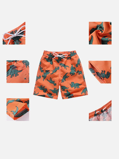 3-15Y Summer Boy Shorts Beach Swimming Shorts Fast Dry Baby Boys Shorts Children Clothing Pants Swimwear Trunk Plus Size