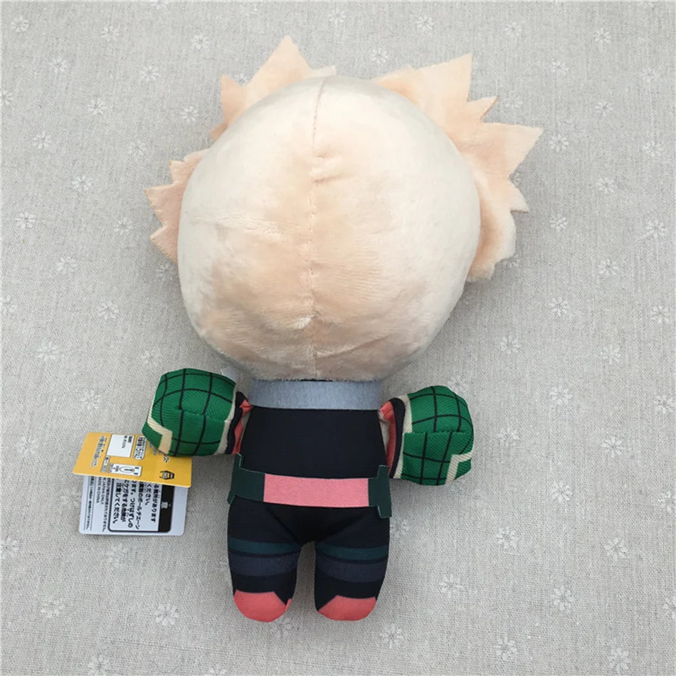 Anime 15-27cm My Hero Academia Plush Toys Cartoon Izuku Midoriya Katsuki Bakugou Shouto Todoroki Stuffed Dolls Kids Gifts