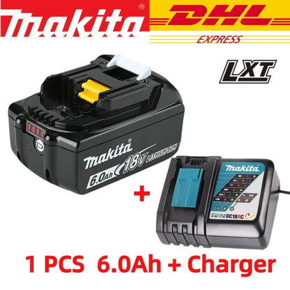 100% Genuine/Original Makita 18v 6.0Ah for Makita Tools Drill Battery Bl1850b BL1850 Bl1860 Bl 1860 Bl1830 Bl1815 Bl1840 LXT400