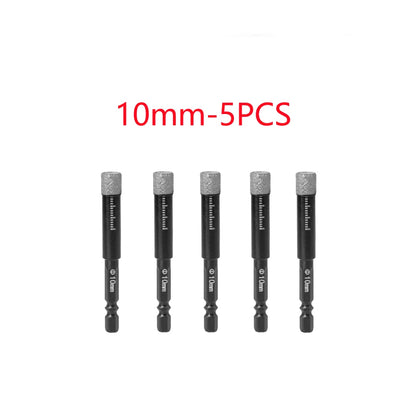 5-16mm Hexagonal Shank Brazed Dry Ceramic Tile Drill Bit Marble Granite Vitrified Tile Hole Opener Diamond Drill Bit