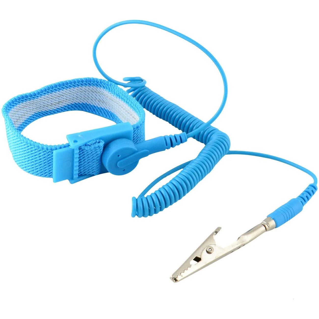 Antistatic Anti Static ESD Wristband Wrist Strap Cordless Wireless Clip Discharge Cables For Electronics Repair Work Tools