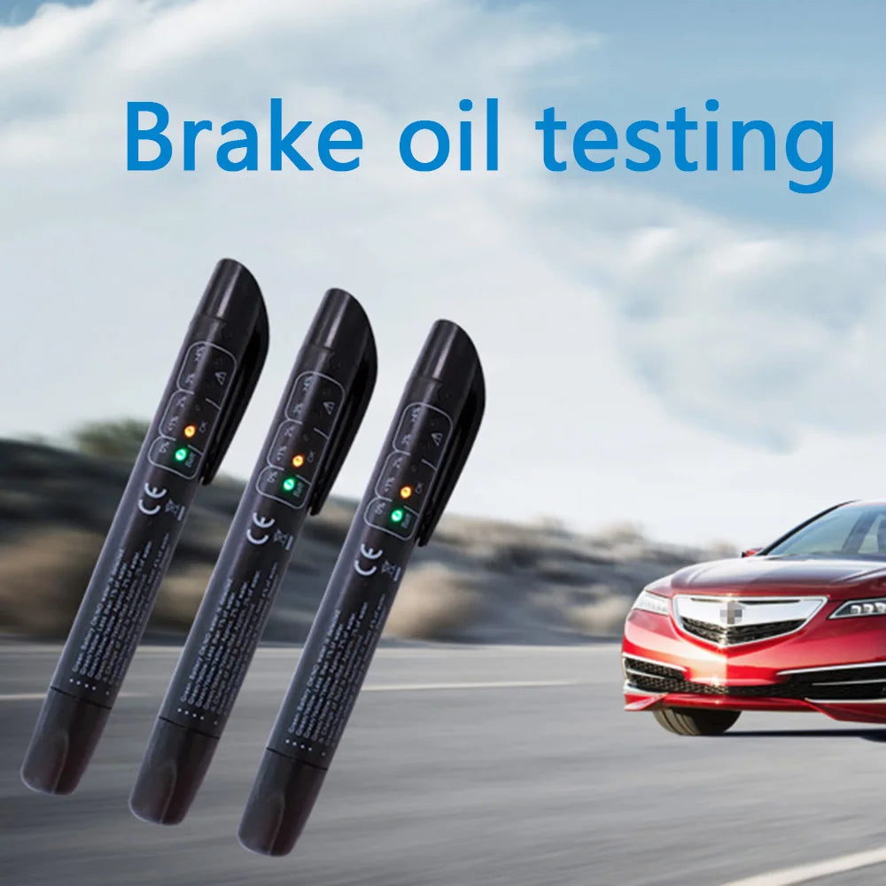 Universal Brake Fluid Tester Accurate Oil Quality Check Pen Car Brake Liquid Digital Tester Vehicle Auto Automotive Testing Tool