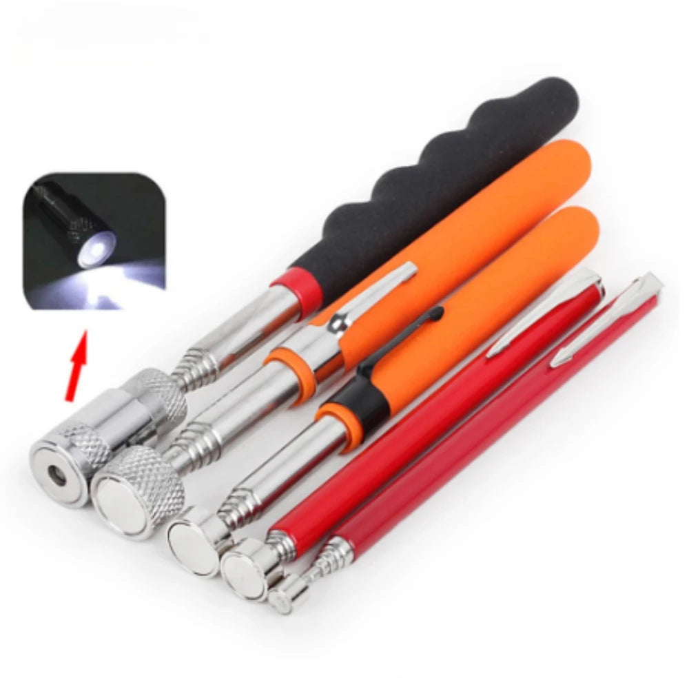 New Mini Portable Telescopic Magnetic Magnet Pen Handy Tool Capacity for Picking Up Nut Bolt Extendable Pickup Rod Stick