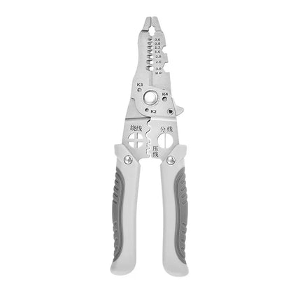 Crimper Cable Cutter Adjustable Automatic Wire Stripper Multifunctional Stripping Crimping Pliers Terminal Hand Tool