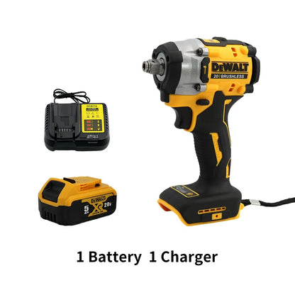 DEWALT DCF921 ATOMIC 20V MAX Cordless Wrench 1/2 in Cordless Impact Wrench Variable Speed Charging Wrench DCF921N with battery