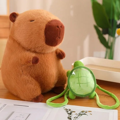 25-55CM Kapibala Capybara Plush Toy Internet Celebrity Capybara Jun Doll Ugly Cute Doll Guinea Pig Doll Boys Girls Anime Kawaii