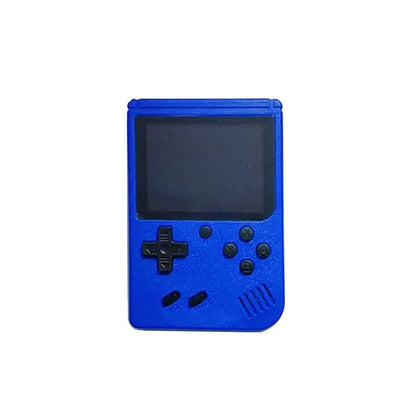 A Red Retro Classic Games Children's Handheld Small Game Console With Hundreds Of Game Charging Can Be Connected To The TV