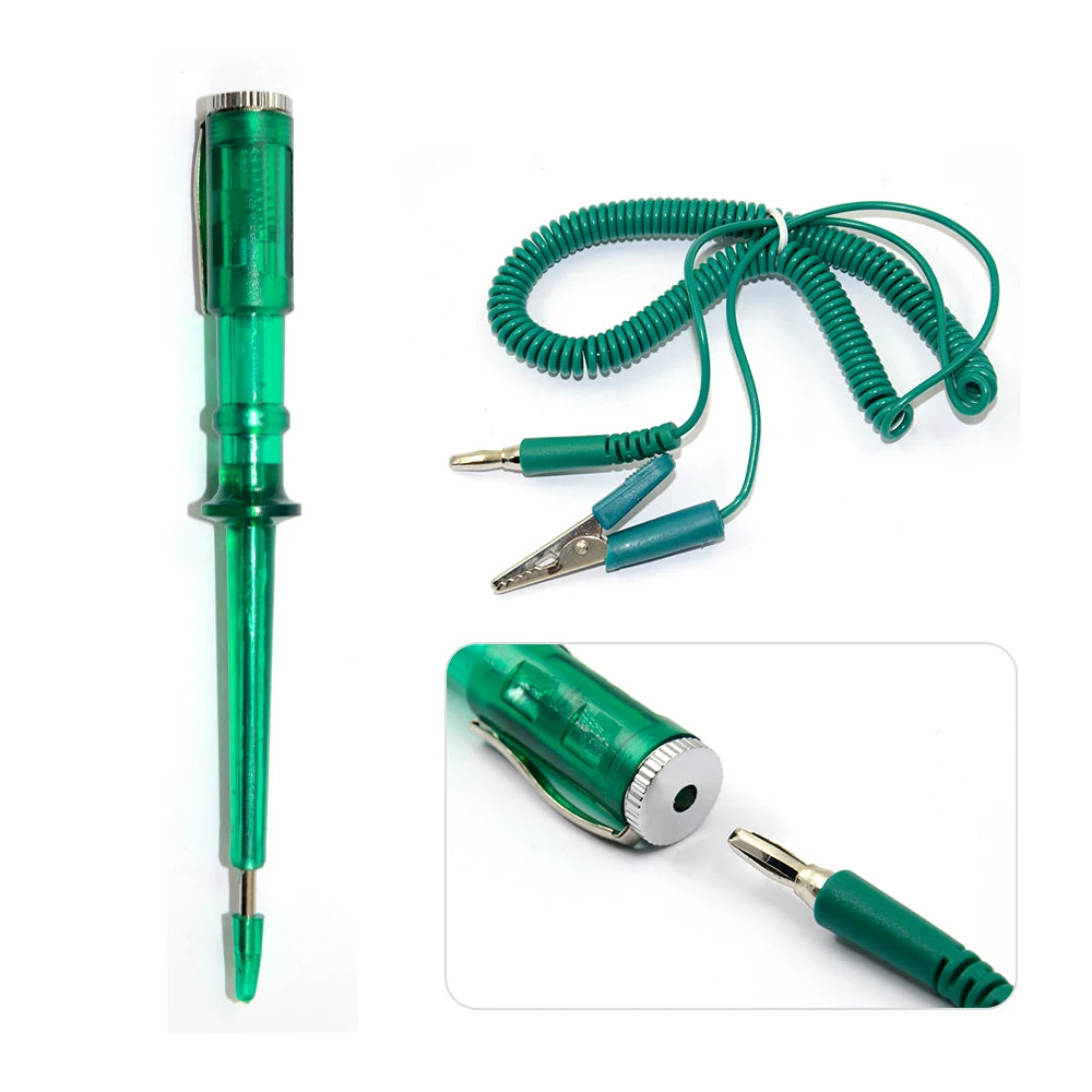 Universal Digital Display Car Truck Voltage Circuit Tester Probe Pen Light Bulb Diagnostic Tool Car Circuit Repair Accessories