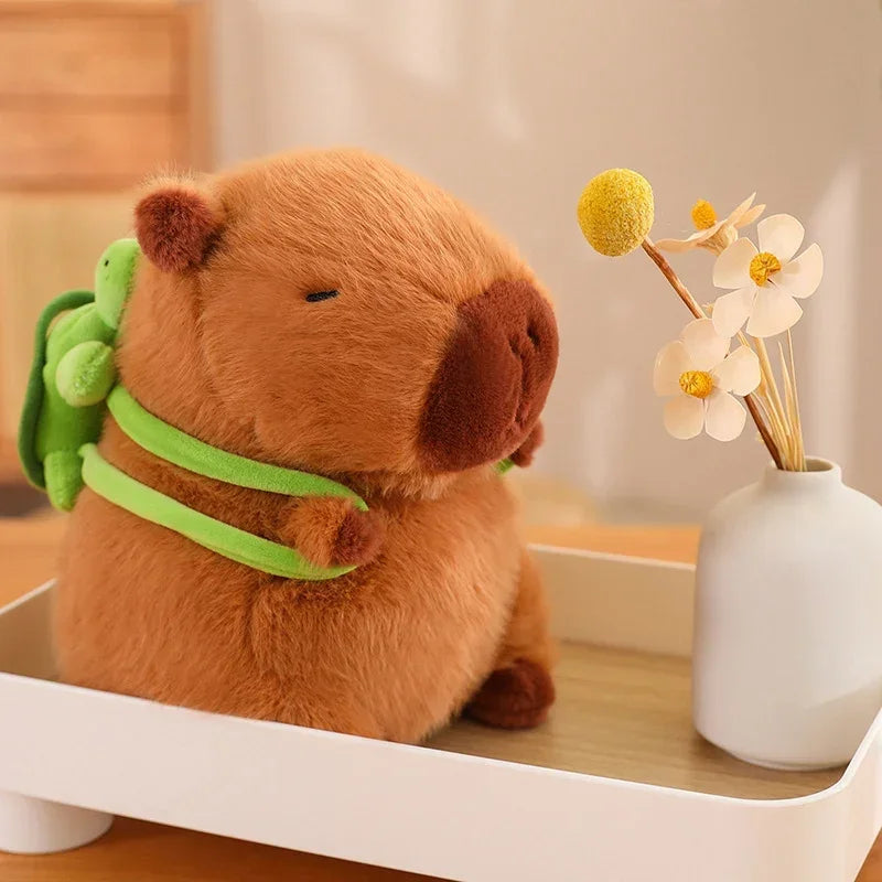 25-55CM Kapibala Capybara Plush Toy Internet Celebrity Capybara Jun Doll Ugly Cute Doll Guinea Pig Doll Boys Girls Anime Kawaii