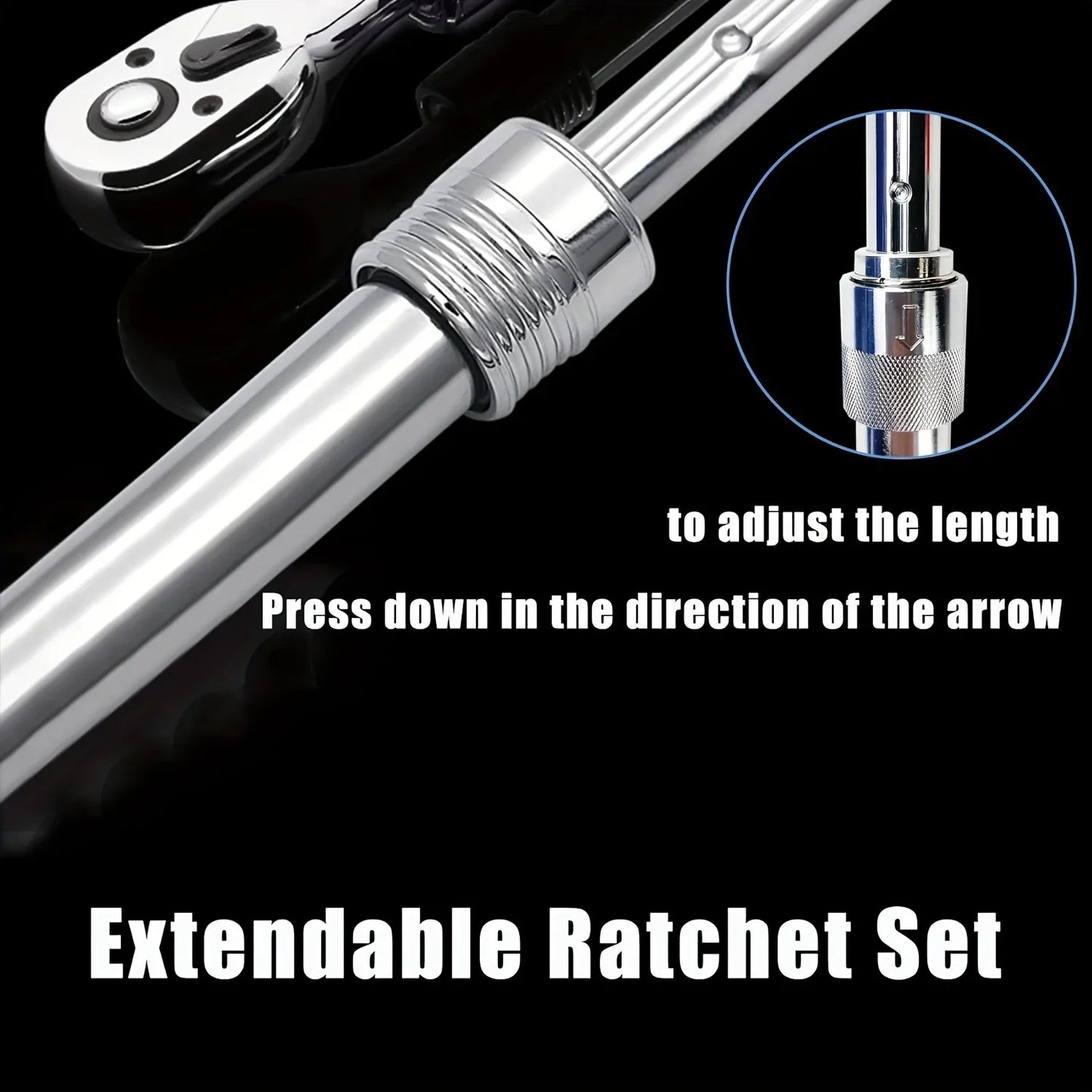 72 Tooth 12/29/21 Piece Ratchet Wrench Socket Set 1/4 "-3/8"Metric Set Automotive Maintenance and Household Tools Set