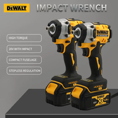 DEWALT DCF921 ATOMIC 20V MAX Cordless Wrench 1/2 in Cordless Impact Wrench Variable Speed Charging Wrench DCF921N with battery