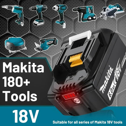 100% Genuine/Original Makita 18v 6.0Ah for Makita Tools Drill Battery Bl1850b BL1850 Bl1860 Bl 1860 Bl1830 Bl1815 Bl1840 LXT400