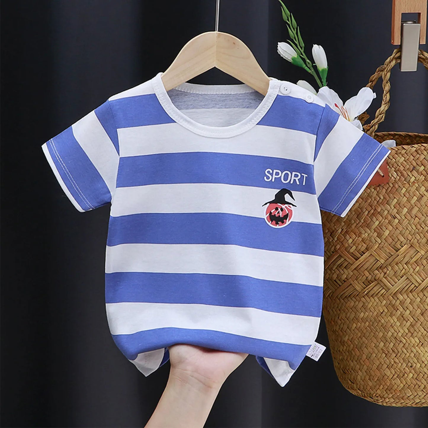 Summer Infant Newborn Baby Boys Clothes Children Clothing for Girls Kids T-Shirt Cotton Casual Clothes