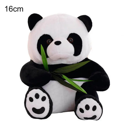 Ornamental Stuffed Doll Toy Fully Filled Plush Panda Creative Cartoon Doll Plush Pillow Ornament  Plushies Doll Toys