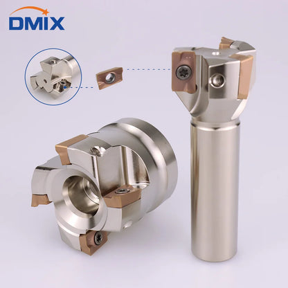 DMIX BAP400R EAP400R APMT1604 Milling Holder Cutterhead Shoulder Cutting Right Angle Precision Milling Cutter End Mill Holder